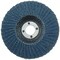 Weiler 4" Tiger Disc Abrasive Flap Disc, Flat (TY27), 40Z, 5/8" 50693 - alternate 3